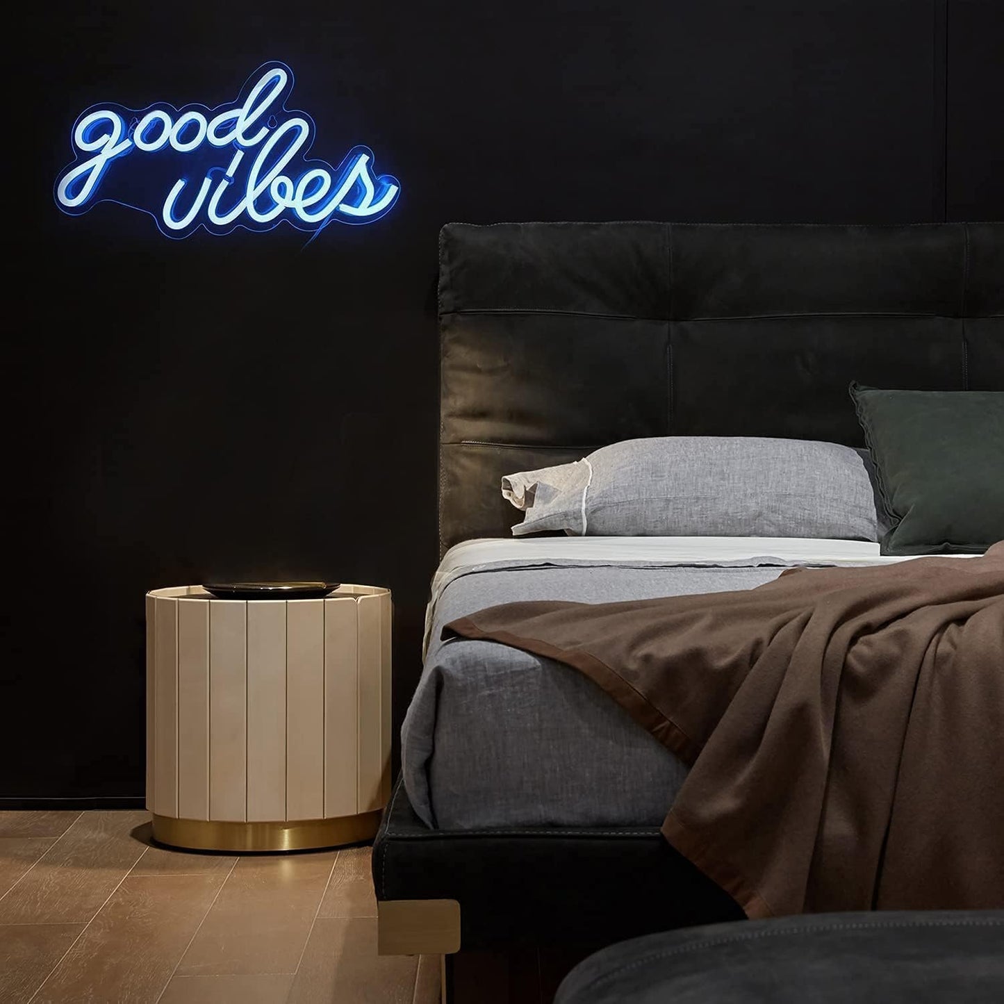 "Good Vibes" Neon Sign for Wall Powered by USB Neon Light